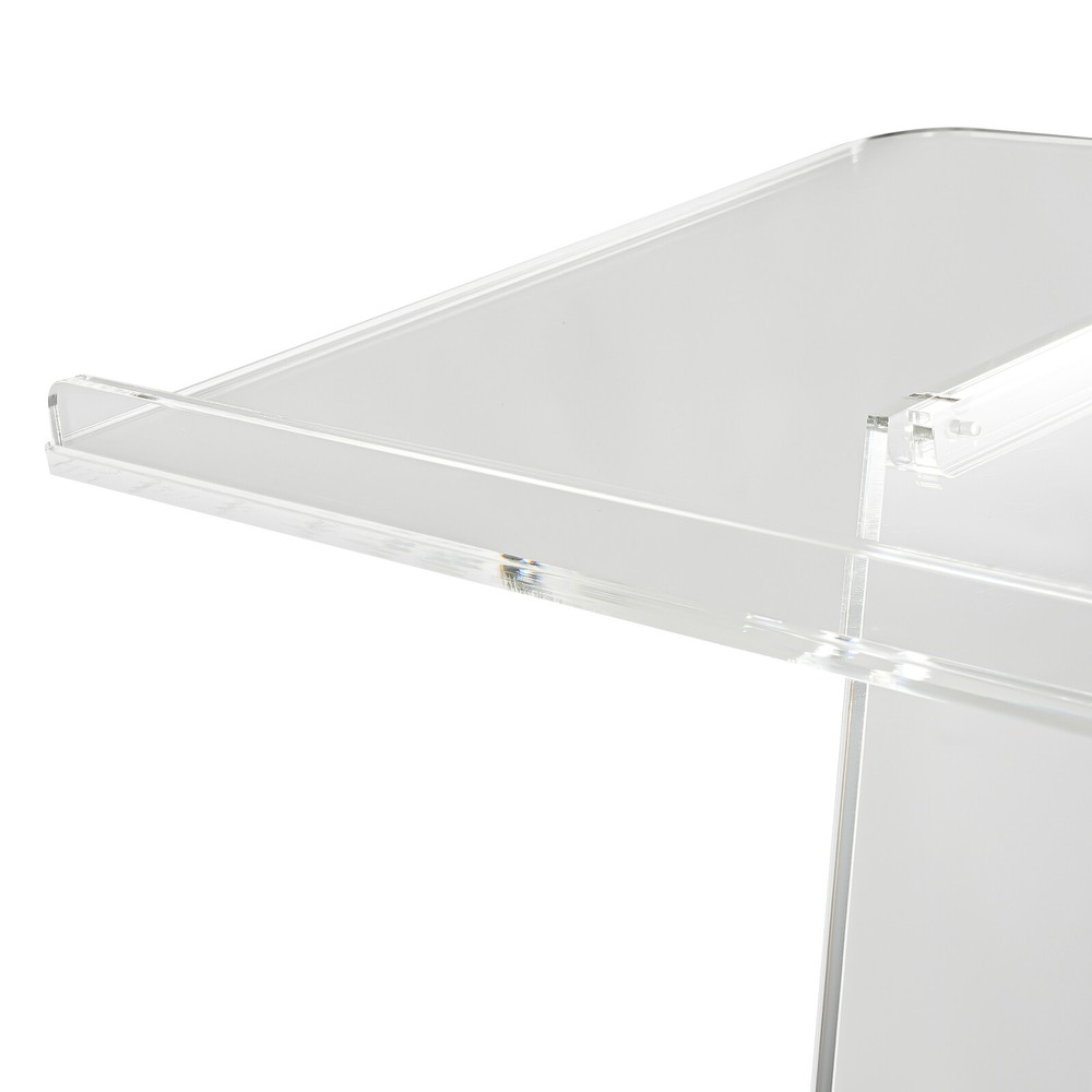Acrylic Podium Stand for Presentations, Lectures & Conferences