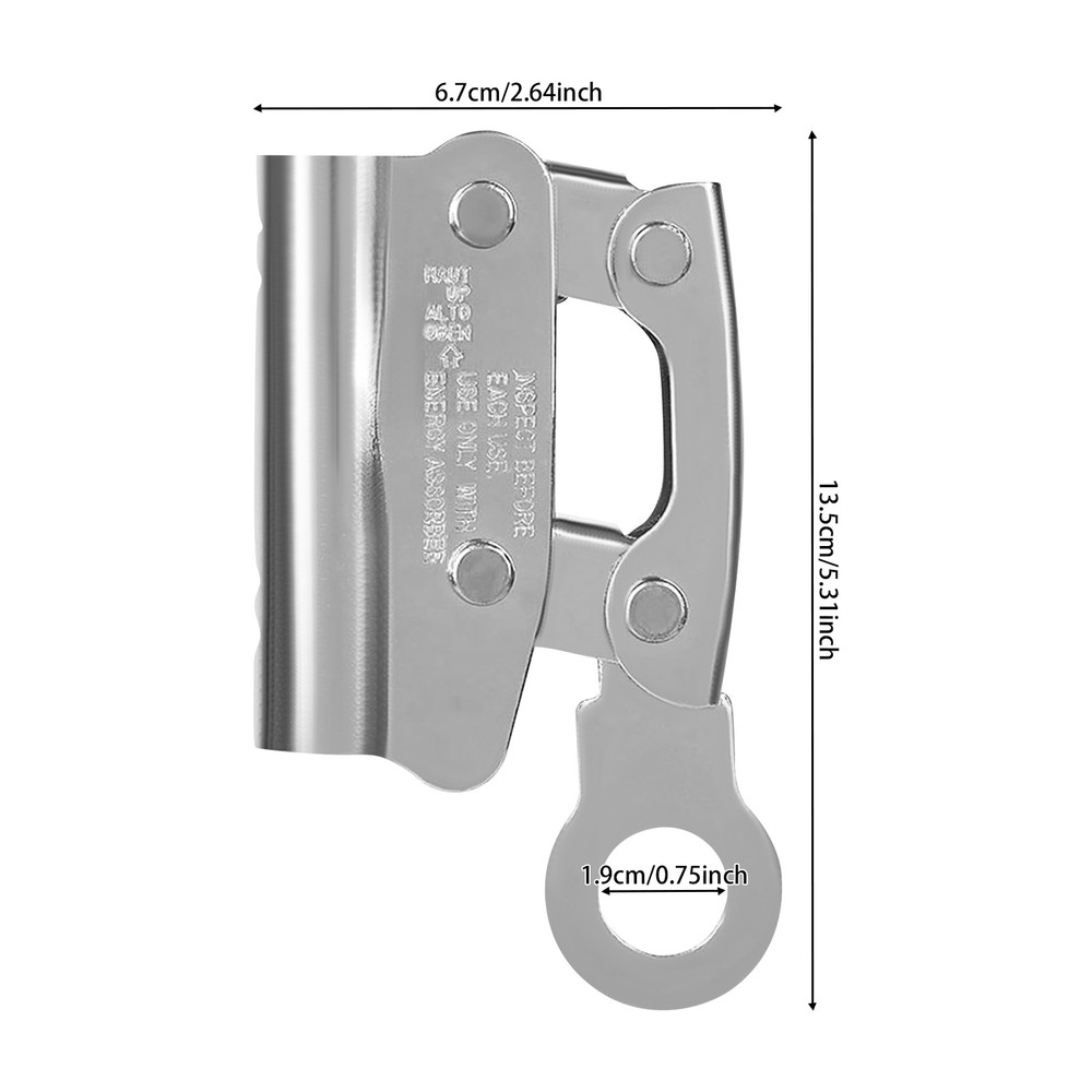 High-Strength Self-Locking Climbing Device for Fall Protection Safety