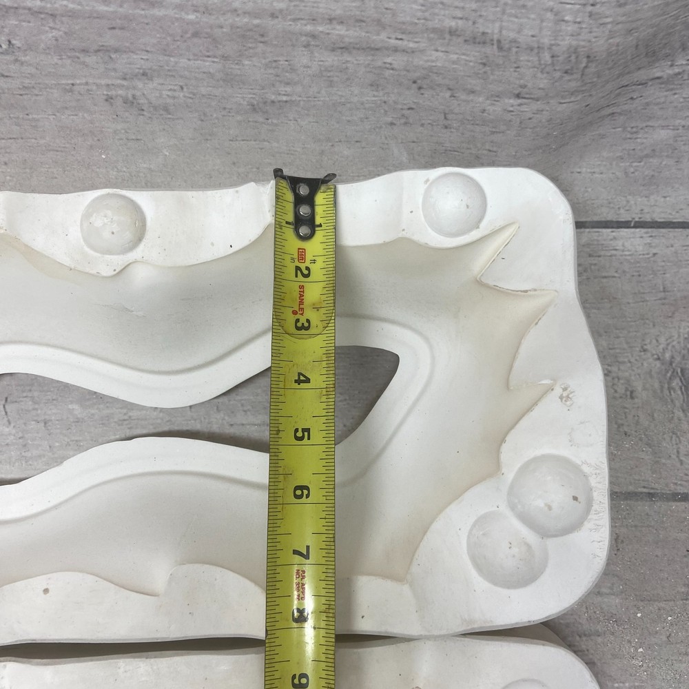 White Horse Ceramic Casting Mold Double Holly Dish #578