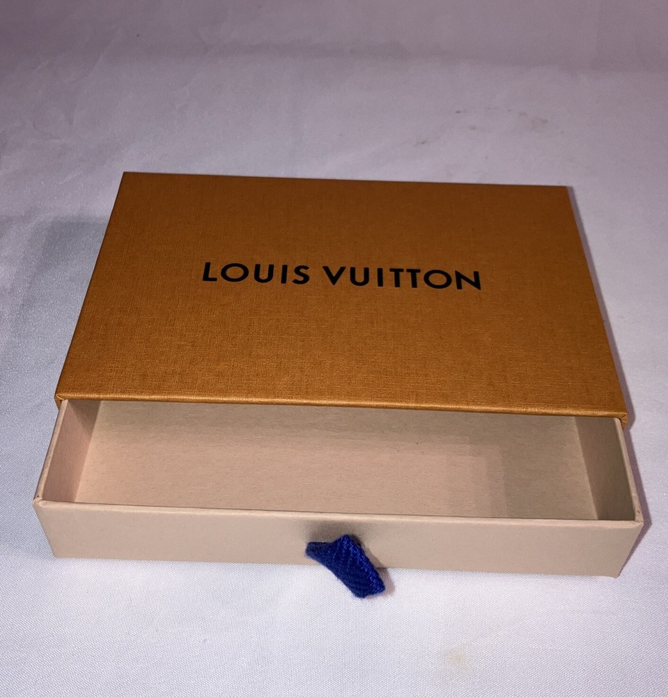 Authentic Louis Vuitton 5.25"x 3.5"x 1" Empty Drawer Style Box