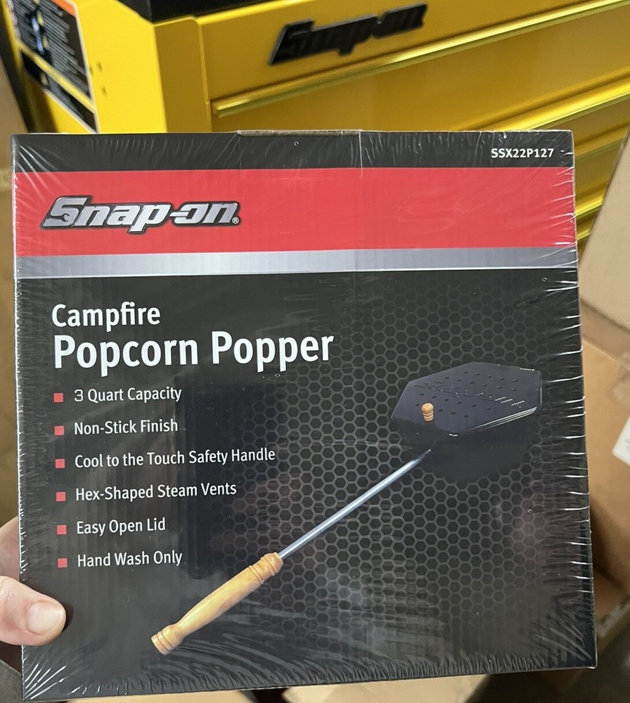 Snap-tools Campfire Popcorn Maker New In Box