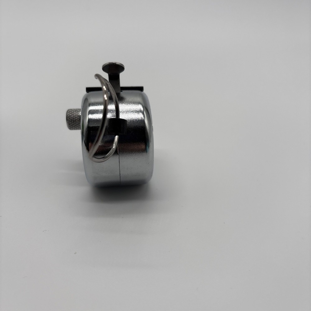 Hand Tally Counter 4 Digits Silver New