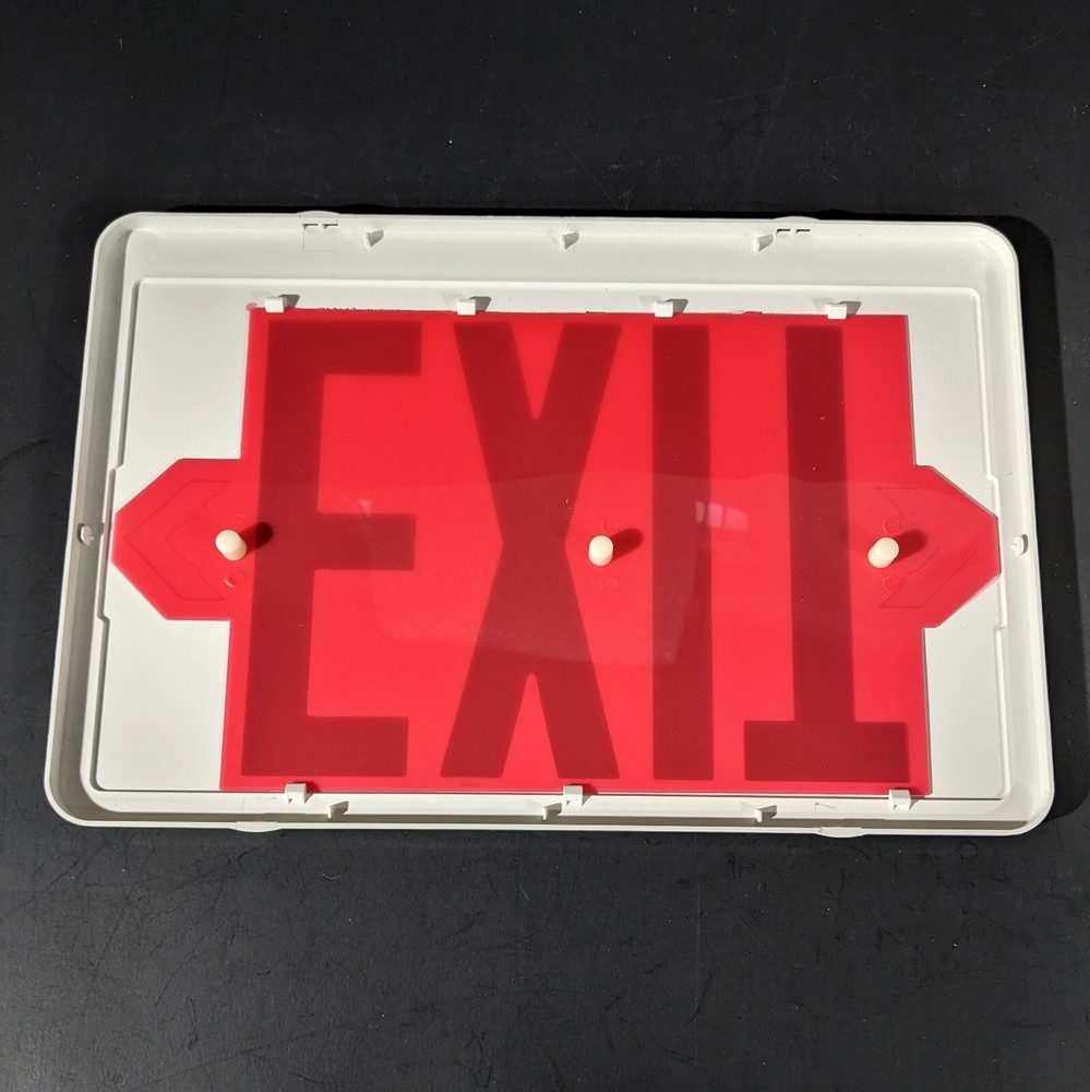 EXIT Sign Front Panel Part Replacement 1003 866 837 Plastic 1005 190 230