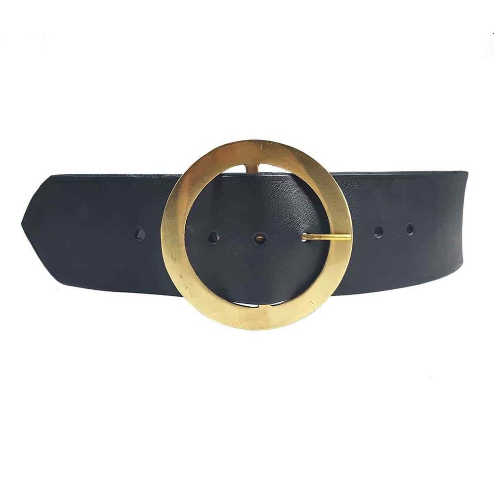 3 Inch Ring Leather Kilt Belt