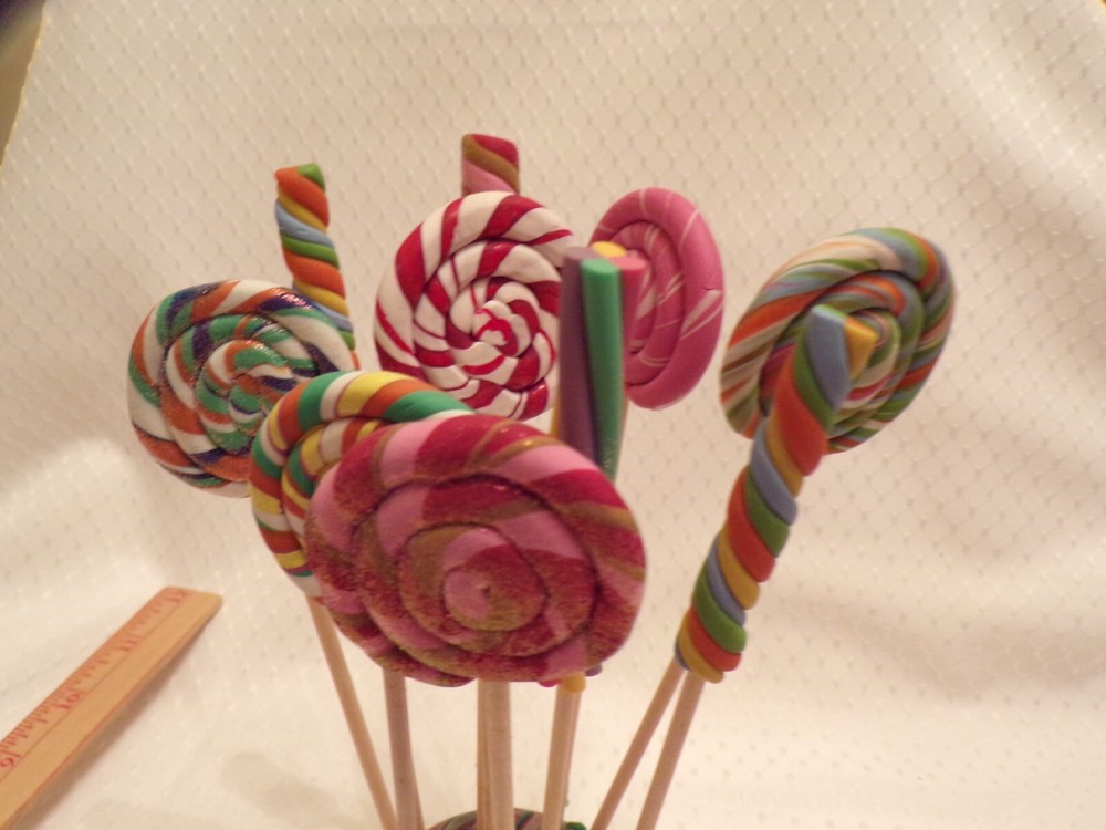 Fake Lollipop Display