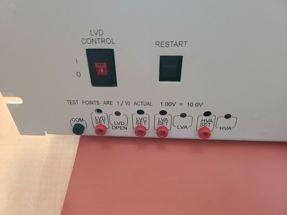 TDI Low Voltage Disconnect Panel 133951 -48VDC 400A 19" New