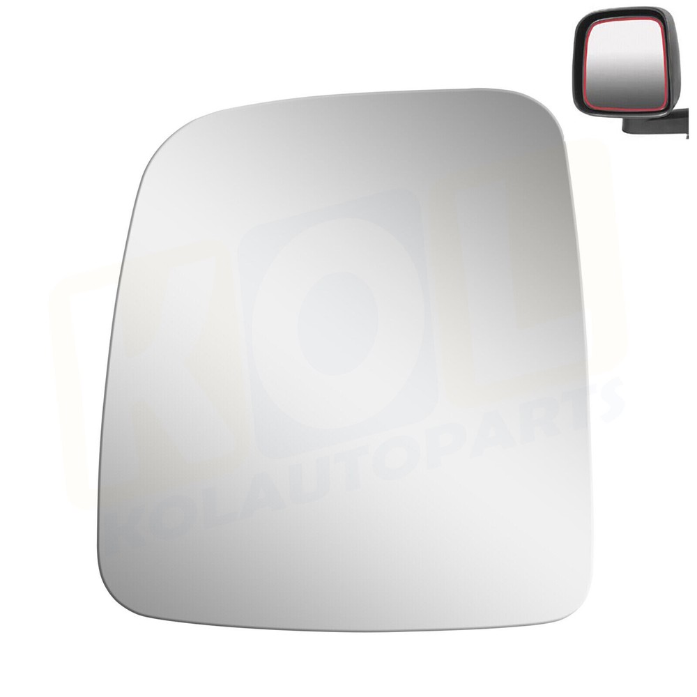 View Mirror Glass Replace For 2003-2006 Jeep TJ Wrangler Driver Left Side Flat