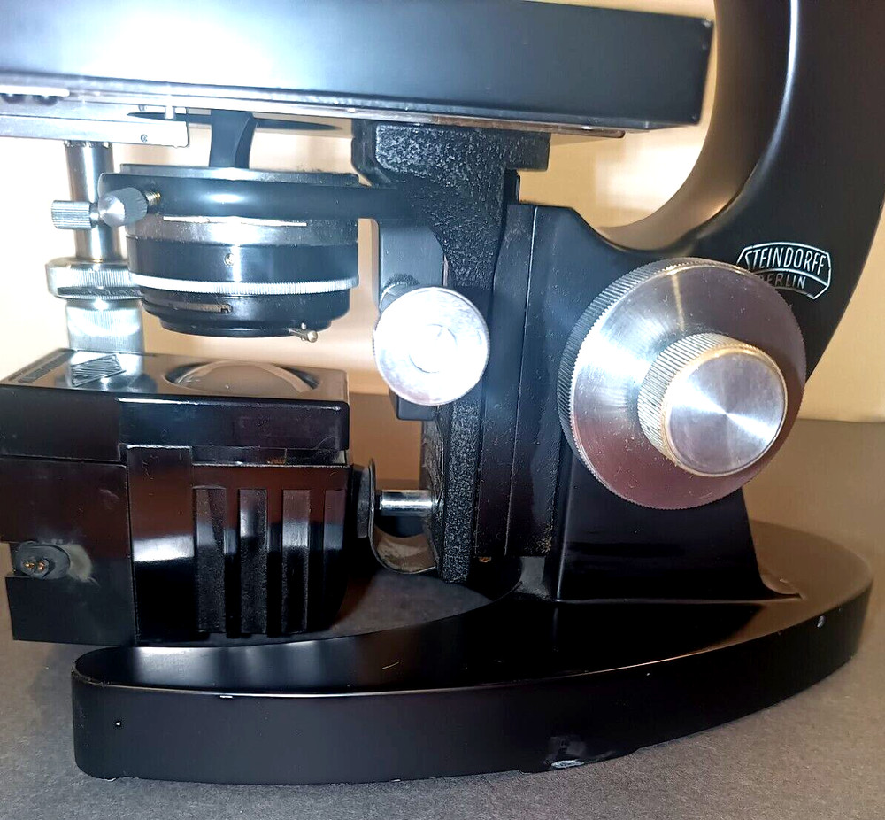 Steindorff Berlin Monocular Microscope Excellent Condition w Case