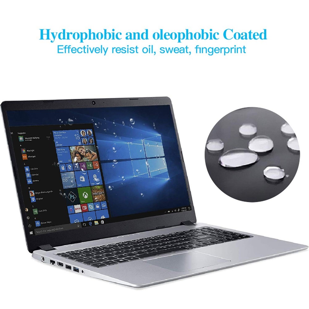 15.6" Laptop Anti-Glare Screen Protector - 2-Pack, Scratch & Dust Resistant