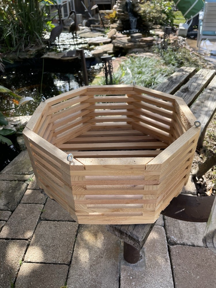 12”x 12” Cedar Hanging Baskets