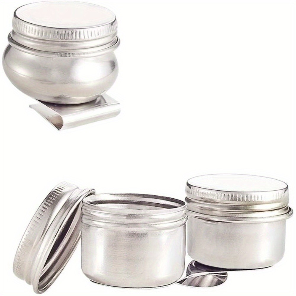 1set Stainless Steel Colour Modulation Bead Containers Column