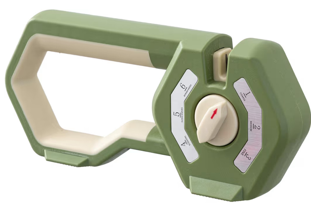 New Riwome 6 Stage Green Knife Sharpener