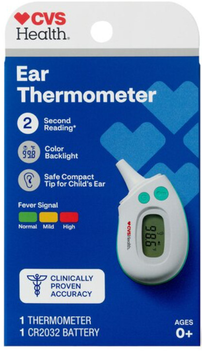 CVS Ear Thermometer with Ear Thermometer