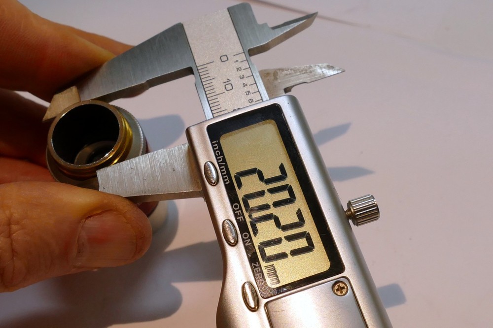 7X Research Devices RD Microscope Objective Lens IR Infrared 20mm thread