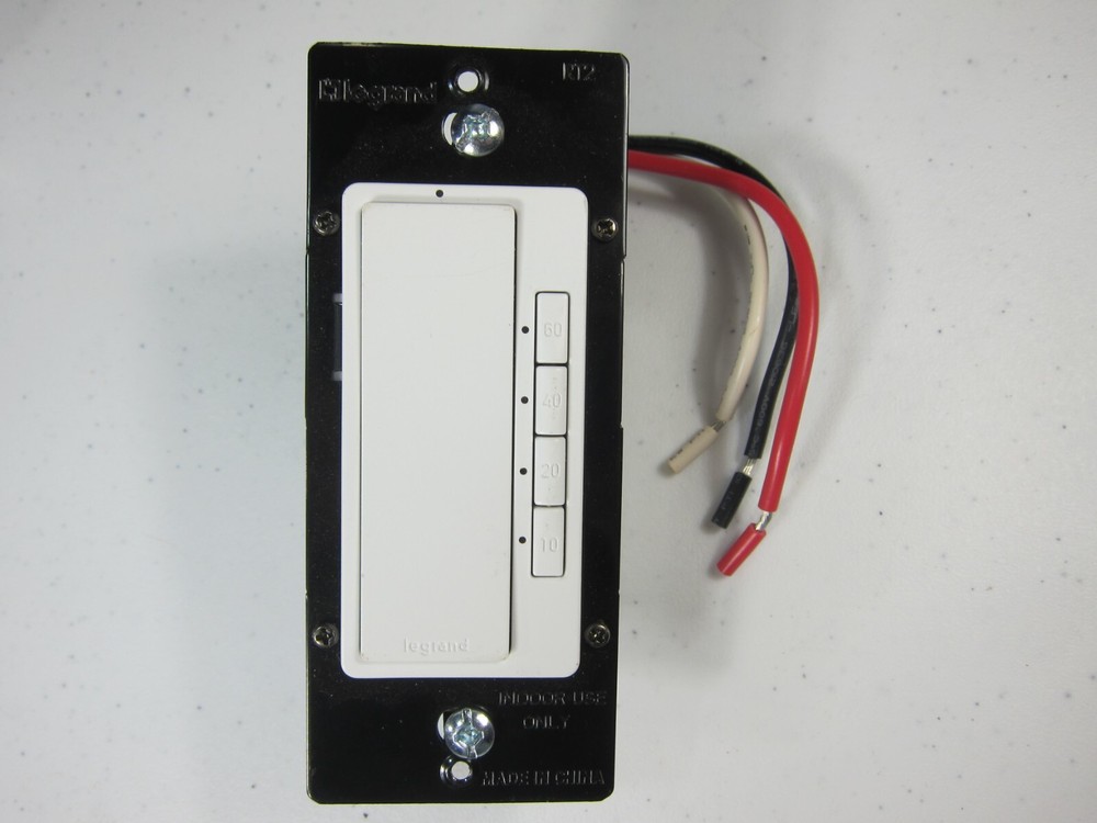 Legrand Radiant 4 Button Countdown Timer Switch RT2WCCV4 800W