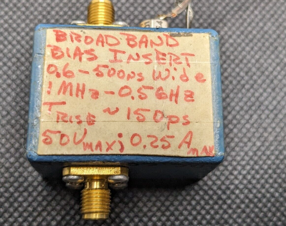 AVTECH ELECTRO SYSTEMS- AVX-TB BROADBAND BIAS INSERT
