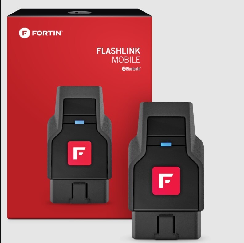 Fortin Flashlink Mobile Bluetooth Firmware Update Tool for iOS Android Platforms