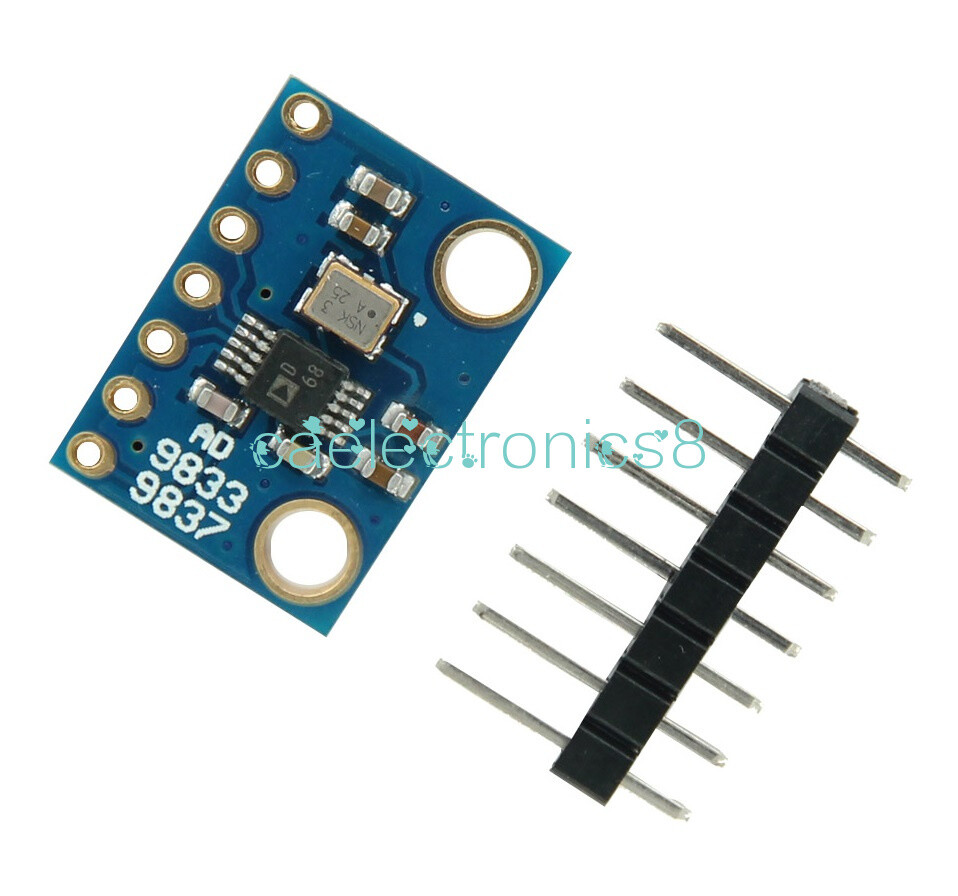 Programmable AD9833 Microprocessors Sine Square Wave DDS Signal Generator Module