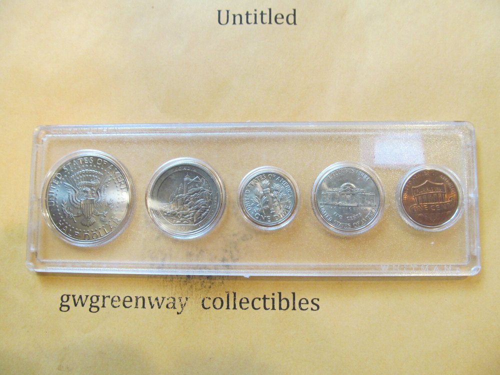 2012 Birth Year Set 5 Coins & Holder