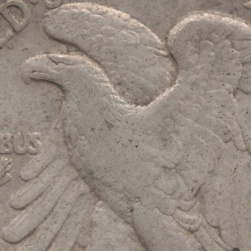 1937 D Walking Liberty Half Dollar, XF