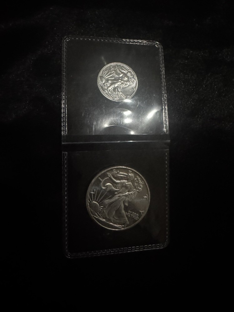 Silver rounds (everything in the picture)
