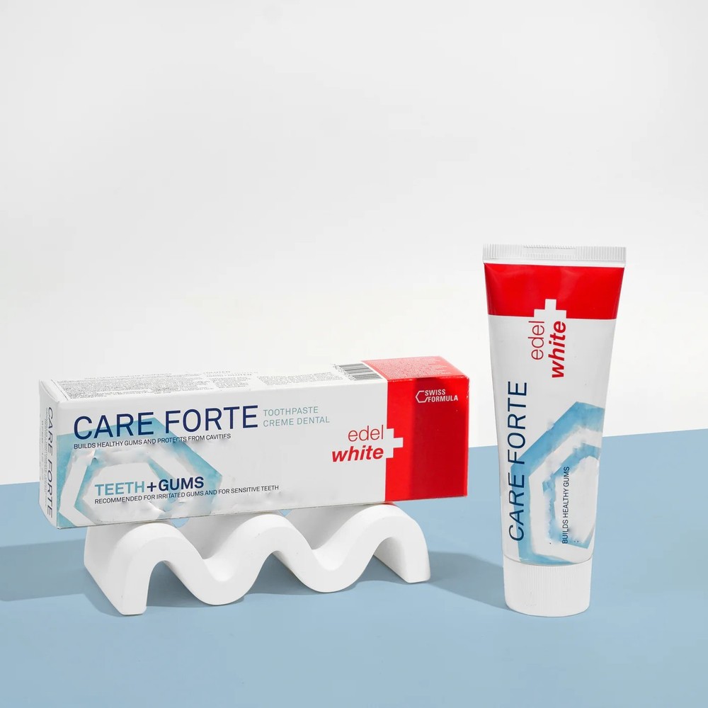 2 Pack Edel+White Care Forte Toothpaste 75 ml/ 2.5 fl.Oz