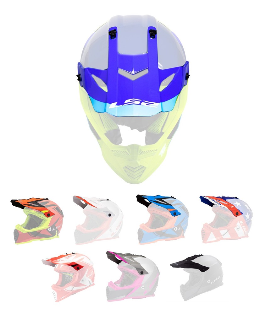 LS2 Gate/Fast Helmet Replacement Visor/Peak