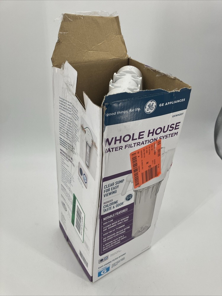 GE Whole House Water Filtration System Model GXWH20T - NEW IN BOX