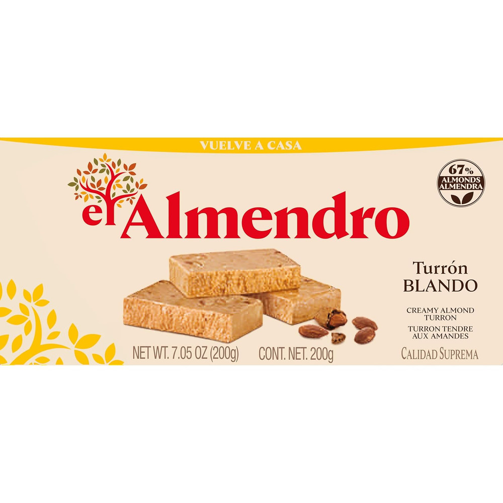 Soft Almond Turron 7Oz (200 G)