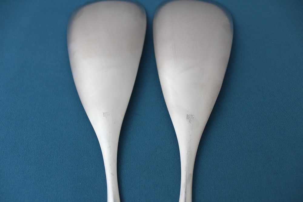 Dansk ODIN Germany Serving (2pc Set) Solid Serving Fork Spoon Satin 8 3/4"