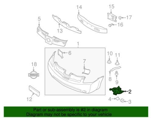 Genuine Nissan Finish Panel 62257-5Z000