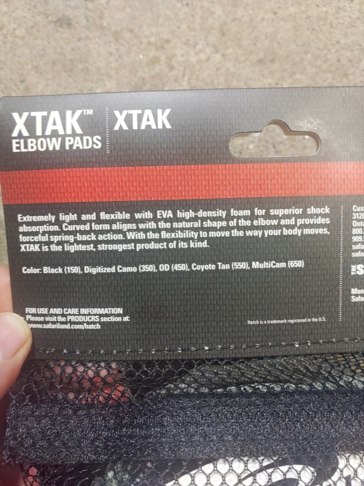 Hatch Xtak Elbow Pad Color: Digitized Camo