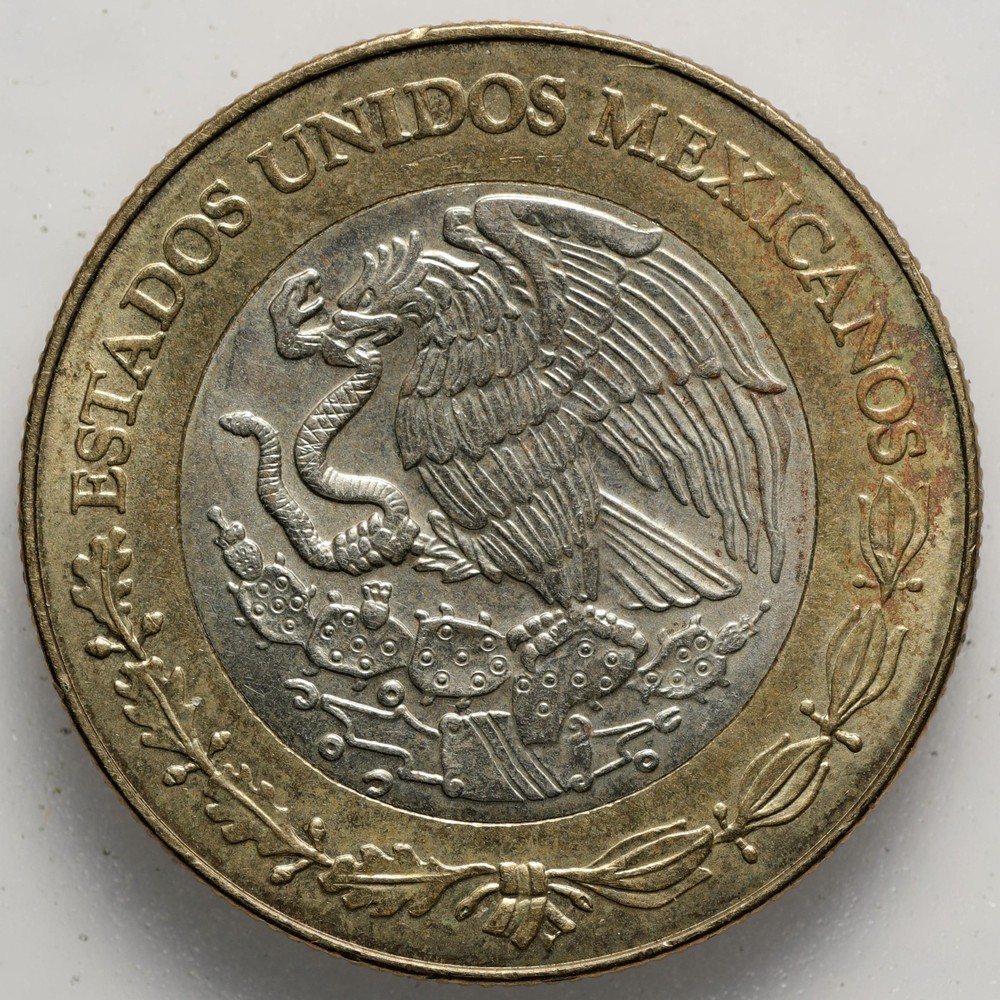 1998-Mo Mexico 10 Pesos