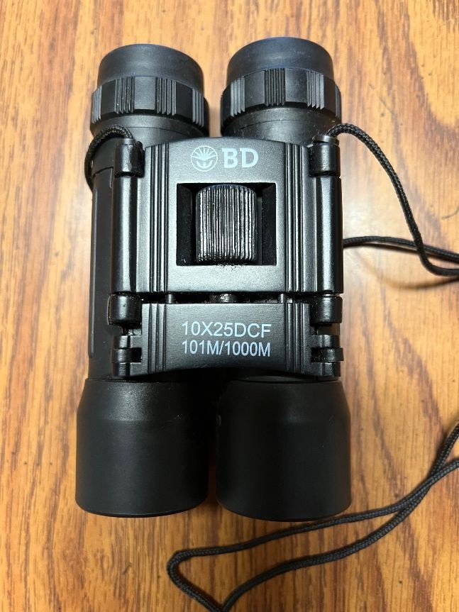 Binoculars 10x25 DCF 101M/1000M Ruby Anti Reflective Lens
