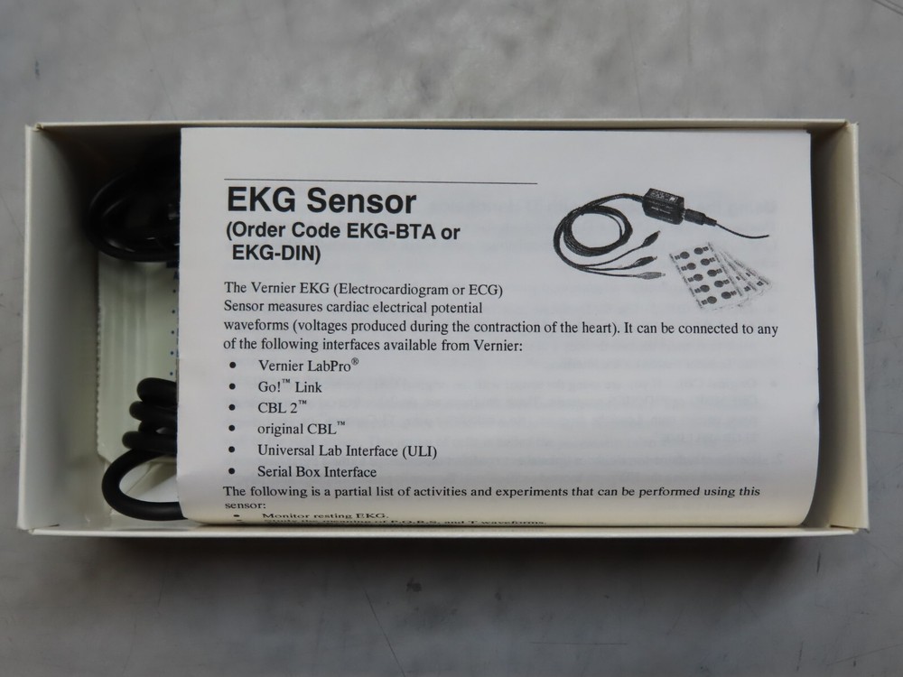 Vernier Software EKG Sensor EKG-BTA