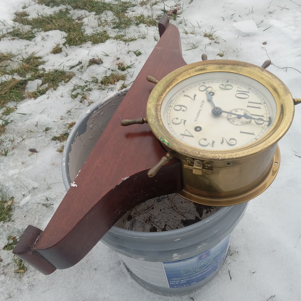 Seth Thomas Ship Clock.