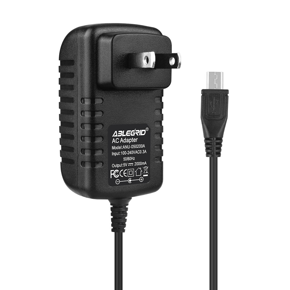Wall AC Home Charger for Onn Surf Android Tablet Charging Cable & Power Adapter