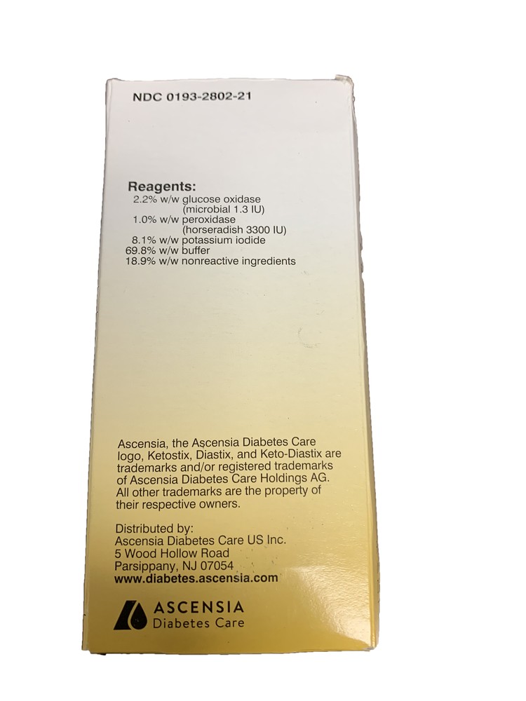 Glucose Urine Test Strips 100 Count