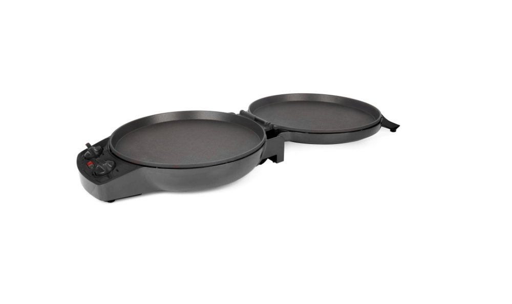 New Courant 12 in. Black Pizza Maker with Temperature Control
