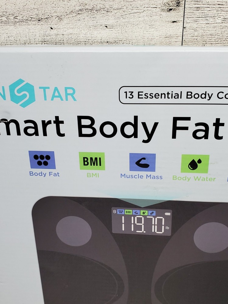 RunSTAR Digital Smart Body Fat Bathroom Scale, 13 Body Composition Analyzer