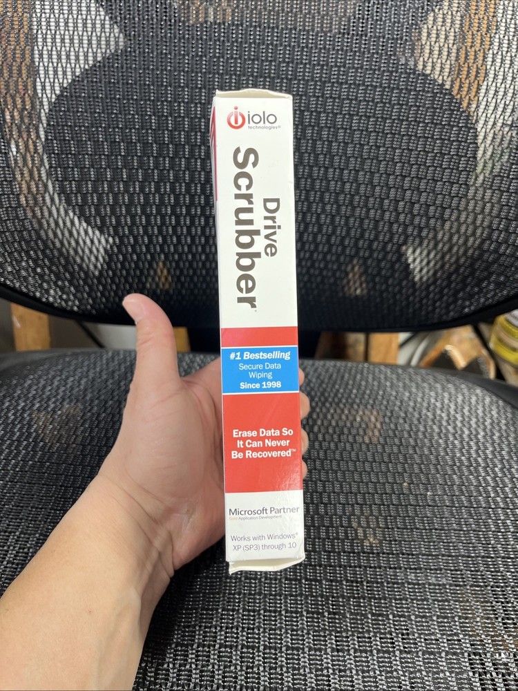 iolo Drive Scrubber MILITARY GRADE Data Remove Sensitive Info Unlimited PC