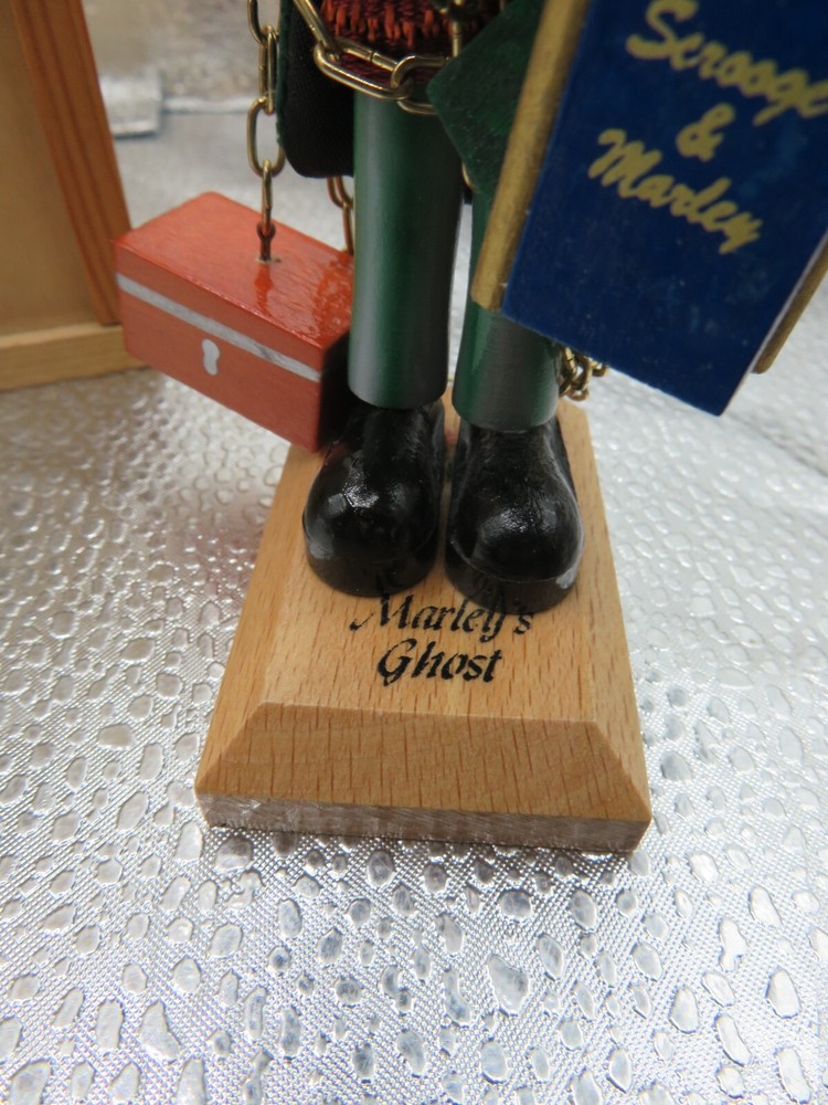 Steinbach Limited Ed. MARLEY'S GHOST * SIGNED* Nutcracker, 5.5 " tall