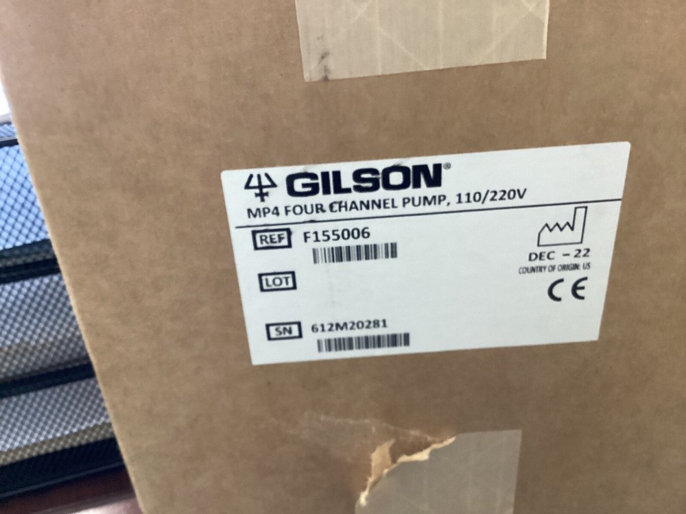 Gilson Miniplus 3 Four Channel Pump