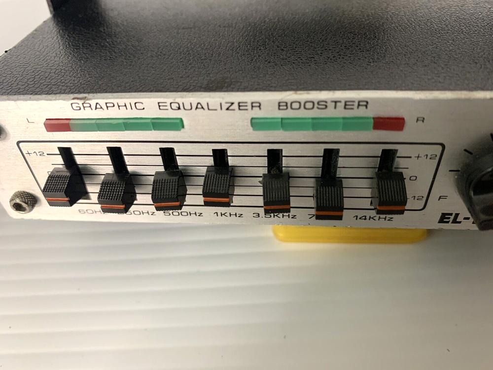 EL-TECH EQ-107. Vintage 7 Band Graphic Equalizer