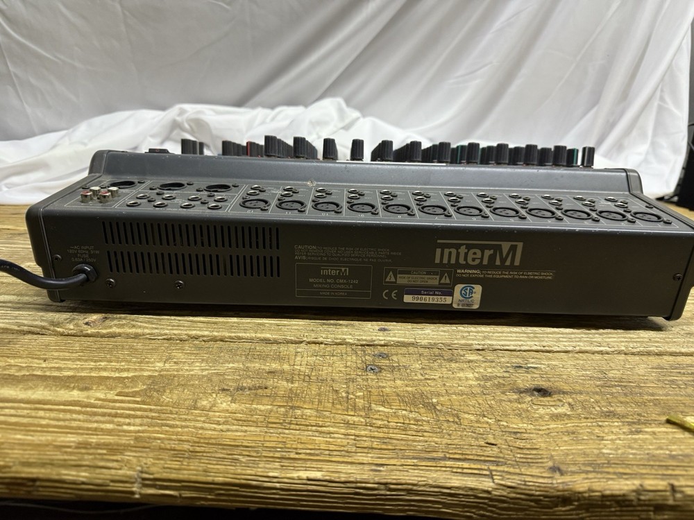 Inter-M CMX-1242 professional mixing console