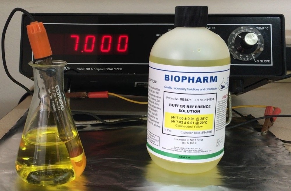 pH Buffer Calibration Solution Kit 4-Pack — 250 mL (8.4 fl oz) Each: pH 4.00 ...