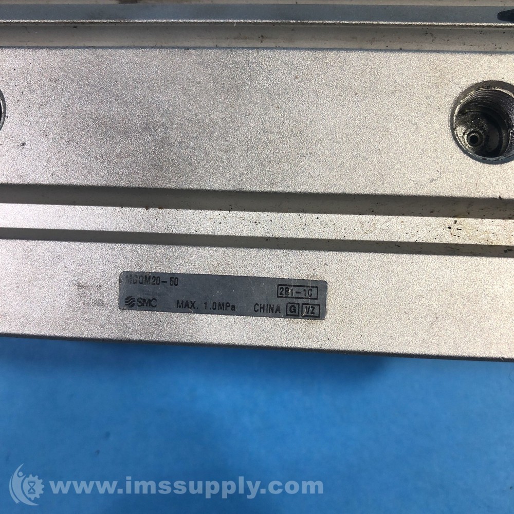 SMC MGQM20-50 Compact Guide Cylinder USIP