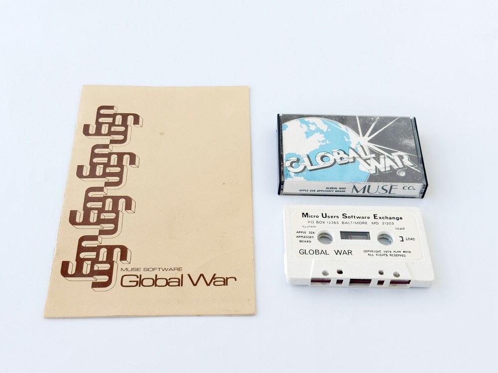 Global War - MUSE Software (Micro Users Software Exchange) - 1979 / Apple II