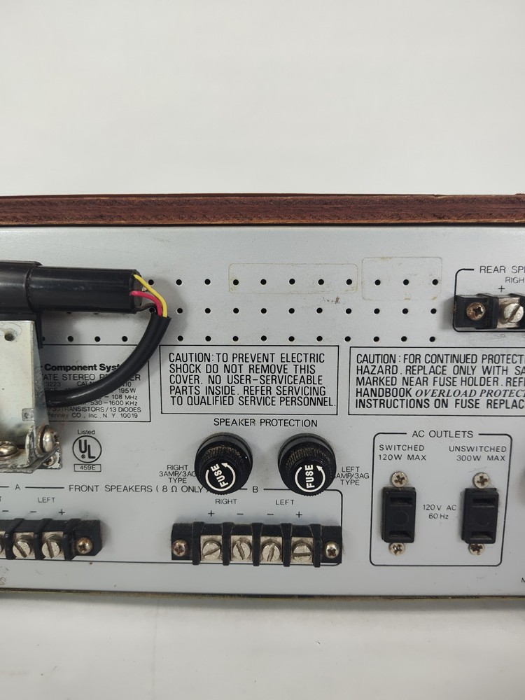 MCS Modular Component Systems 3230 AM/FM Stereo Receiver Vintage