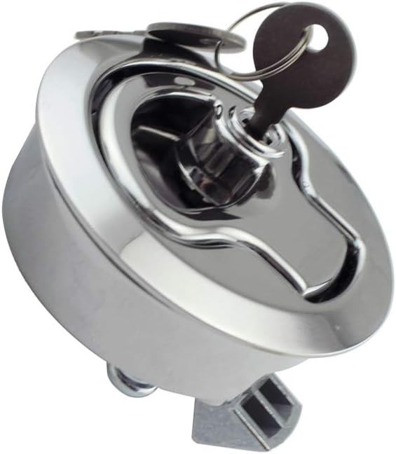 Keyed Lock Flush Pull Boat Latches - 2pcs/4pcs for Secure Compartment Access